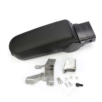 

Black Center Console Armrest Storage Box Fit For VW Golf Bora Jetta GTI Mk4