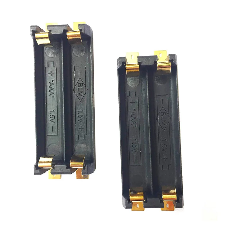 

1Pcs/lot Best quality SMT SMD 2 x AAA 1.5V Battery holder