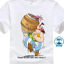 Мужская футболка Астерикс Обеликс эти регби сумасшедшие короткий рукав забавная футболка Новинка футболка для женщин