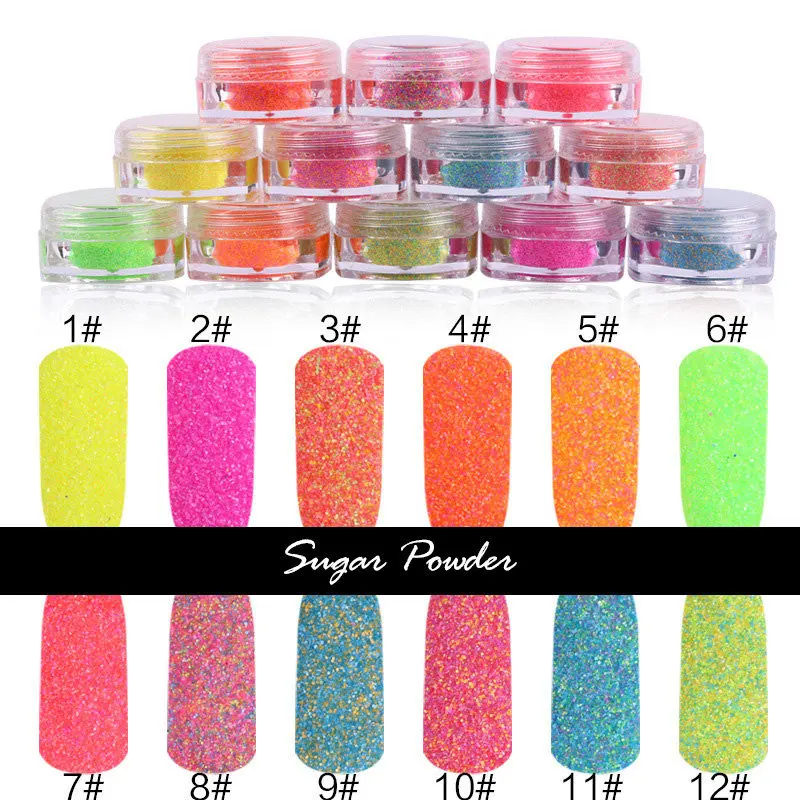 5G New Japanese Korean trend nail glitter sugar powder Sparkly Ultra