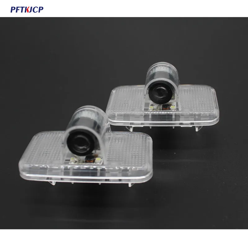 Billige PFTKJCP Für Renault Koleos 2009 2014 Auto Logo Tür Licht LED Logo Licht 3D Schatten Projektor Auto led licht logo lampe