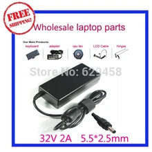 32 В 2A 64 Вт AC адаптер Зарядное устройство мощность 5,5*2,1 мм 5,5x2,1 мм DC Штепсель альтернатива 30 в 2A/30 в 2.2A