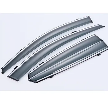 

Car body styling Stick lamp plastic Window glass Wind Visor Rain/Sun Guard Vent 4pcs For Mazda CX-5 CX5 2nd Gen 2017 2018 2019