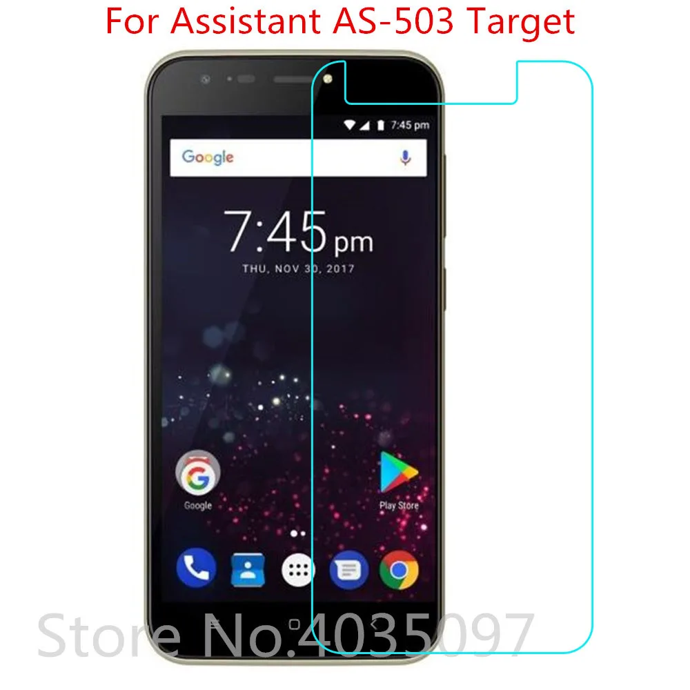 Tempered Glass For Assistant AS 503 Target Glass on Phone