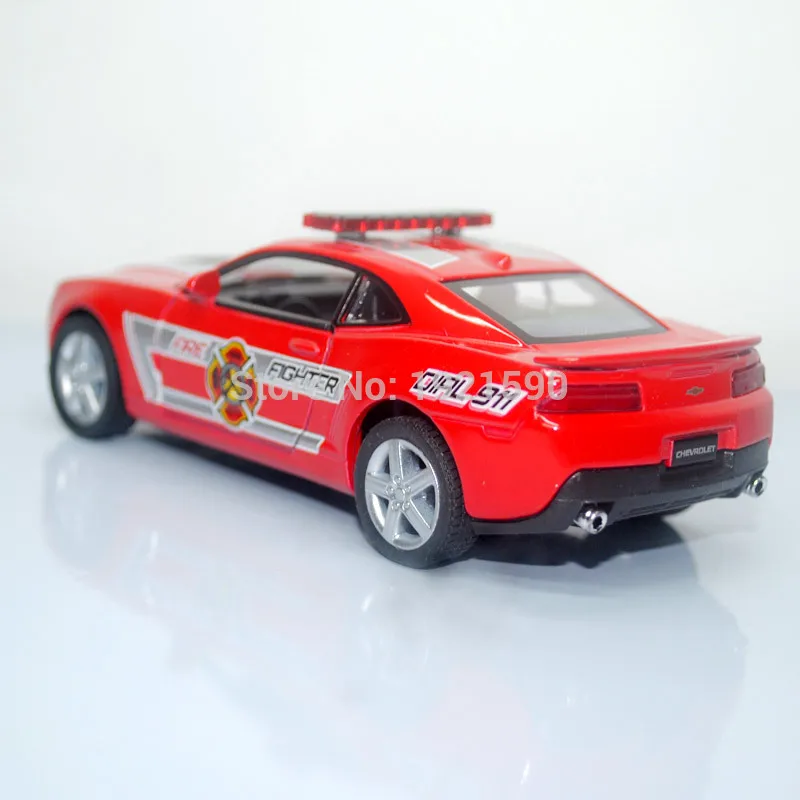 Chevrolet Camaro police version red (9)