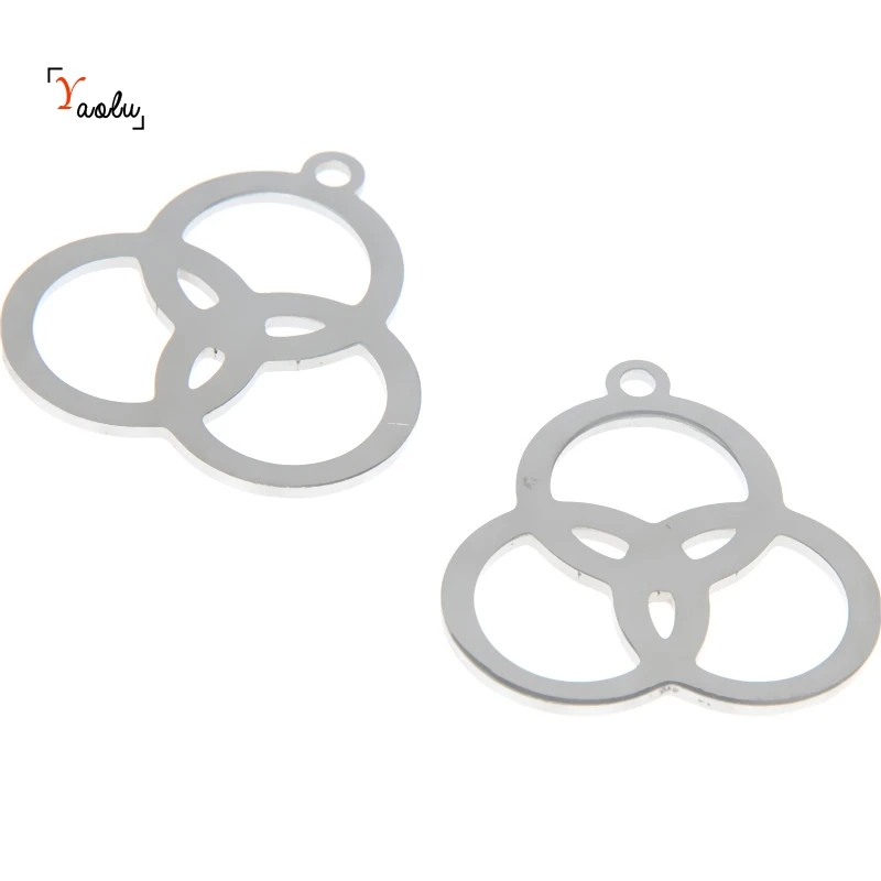 Кольца Borromean 5 шт./лот очаровательные кольца с тремя кольцами штатив жизни эмблема