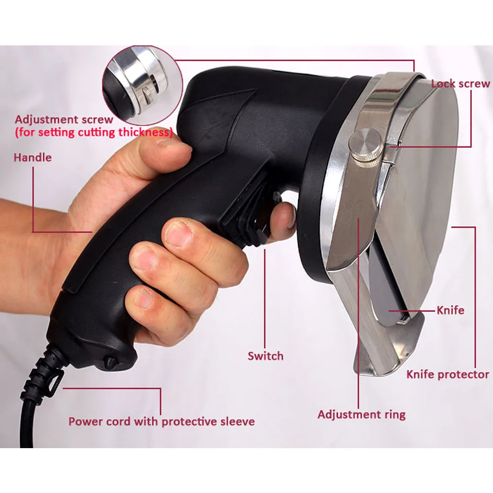 Fast Delivery! Automatic Electric Doner Kebab Slicer for Shawarma,Kebab Knife,Kebab Slicer,Gyros Knife,Gyro Cutter