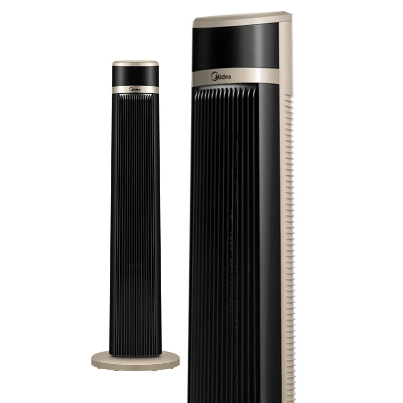 

Home Portable Remote Control Electric Fan Floor Stand Bladeless Tower Fan 7H Timing Air Conditioner Wind Speed Adjustable