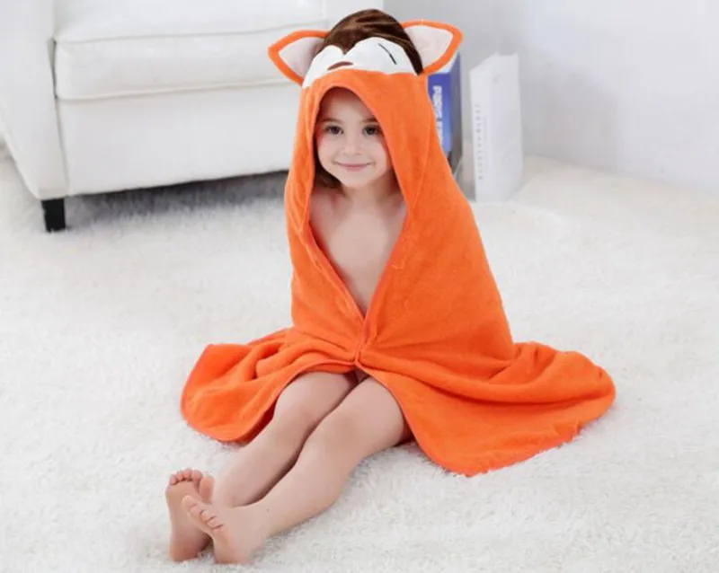 COOTELILI Animal Sleepwear Robes Cartoon Hoodies Pyjama Baby Sleep Cotton Pijamas Infantil Bath Robe Kids Baby Girls Clothes (3)