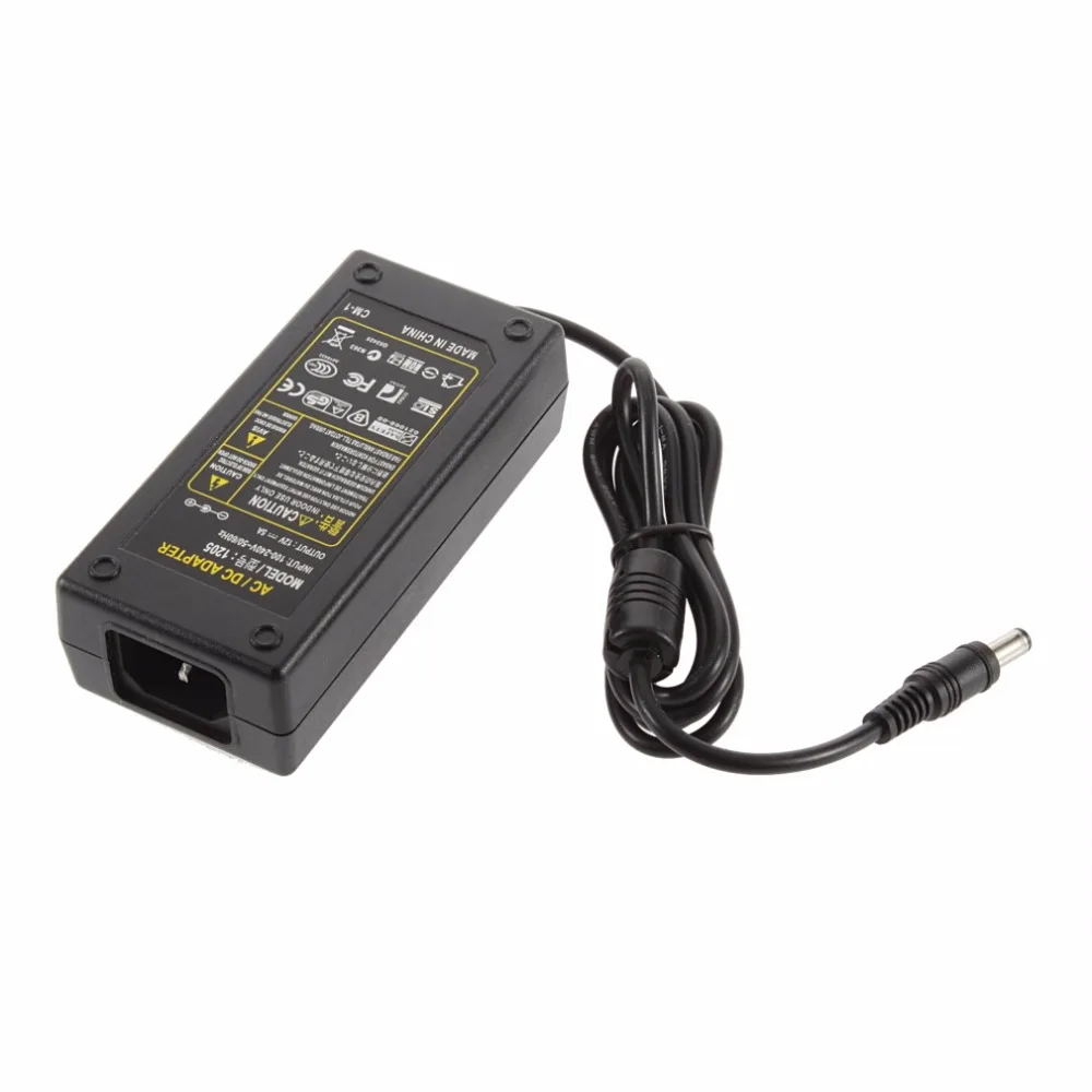 

1pcs AC 12V 5A Power Adapter Adaptor for Imax B5 B6 Balancer Charger Black Top Sale