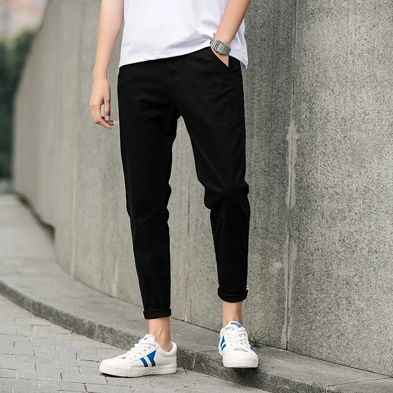 Fashion Trousers Male Brand Clothing 