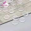 Lucia Crafts 9/12.5/15/20mm Transparent Resin Buttons DIY Shirt Button Garment Sewing  Accessories E0410 1