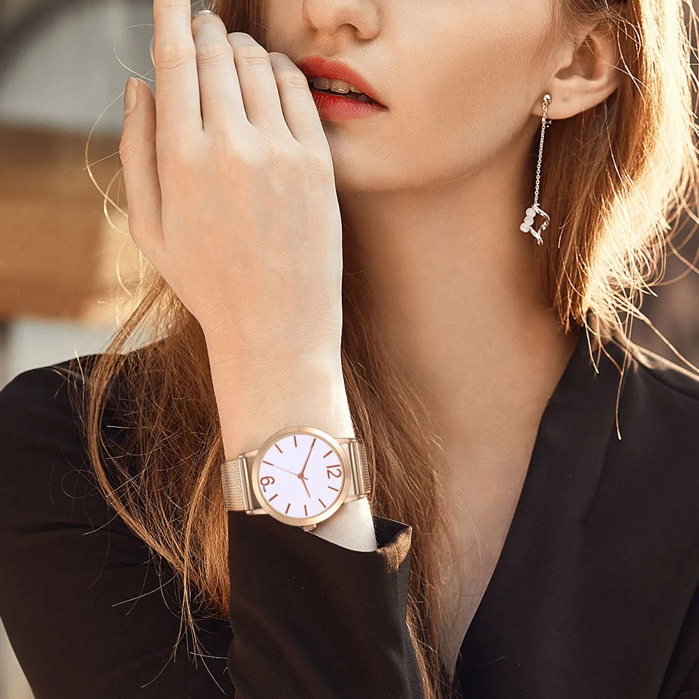 

Watch women New silicone band watch stainless steel women watch watches female clock relogio feminino reloj mujer montre 40y