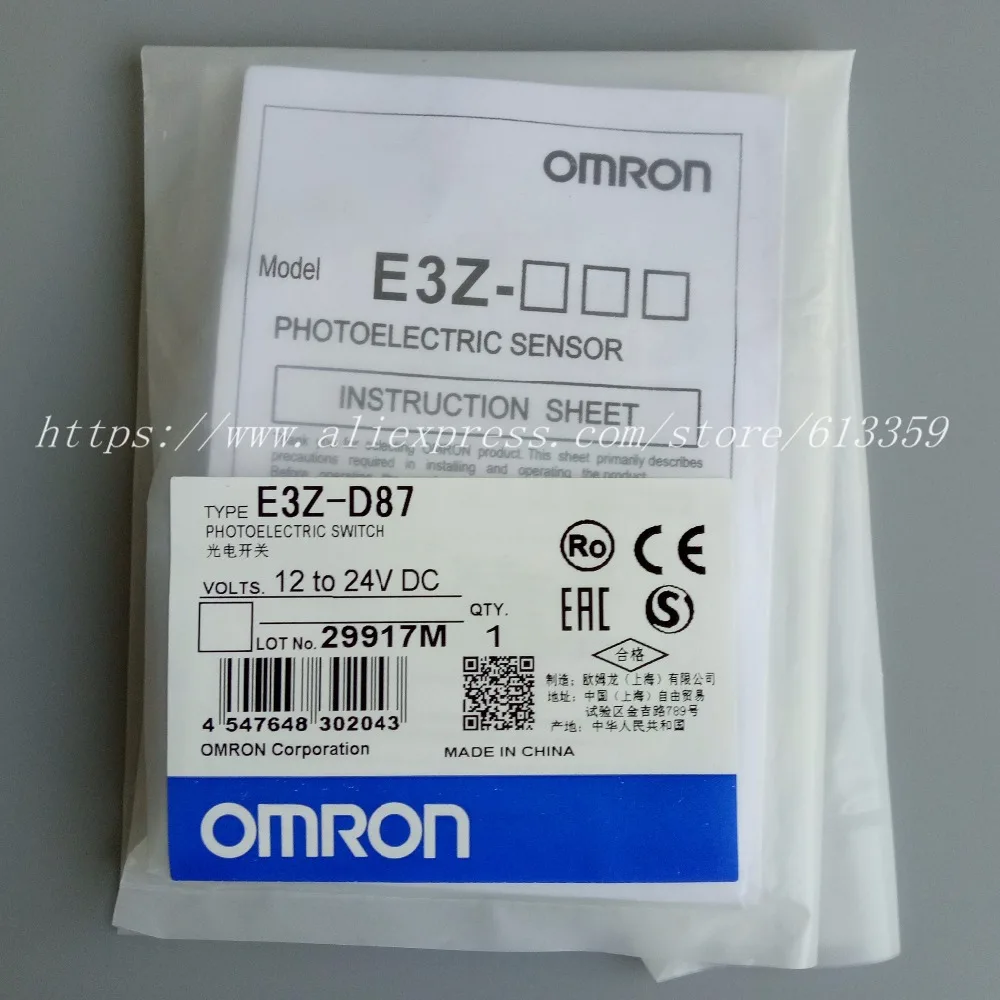 E3Z-D66 E3Z-D67 E3Z-D86 E3Z-D87 E3Z-R66 фотоэлектрический выключатель Omron Сенсор высокое качество