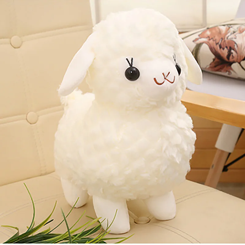 

Simulation Sheep Plush Toy 33/43cm Plush Dolls For Children High Quality Soft Down cotton Baby Brinquedos Animals For Gift