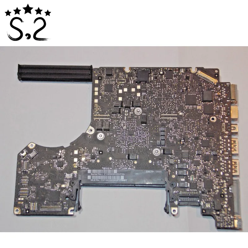 Original A1278 Motherboard For Macbook Pro 13" i5 2.5GHz Logic board 2012 year