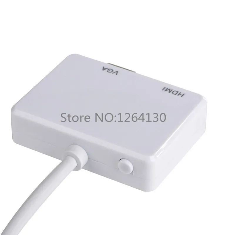 Thunderbolt Mini DP Мини порт дисплея для VGA + HDMI мама 2 в 1 адаптер кабель Mac Book Pro Air Surface Por