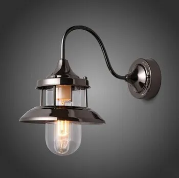 

IWHD Loft Style LED Wall Lamp American Country Vintage Industrial Wall Light Fixtures For Home Lighting Wall Sconce Luminaire