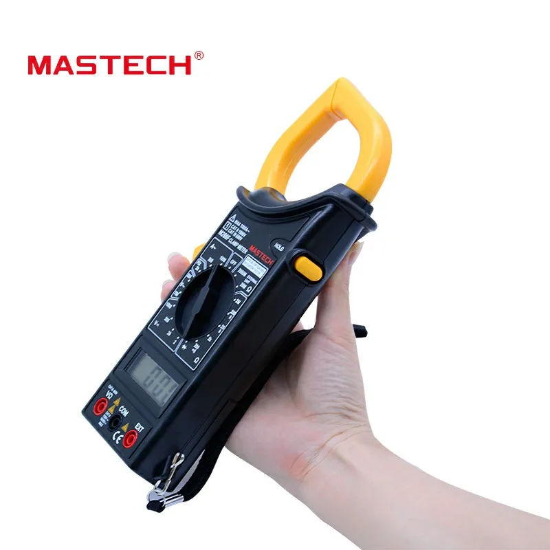 MASTECH M266F цифровой измеритель зажима переменного тока тестер сопротивления