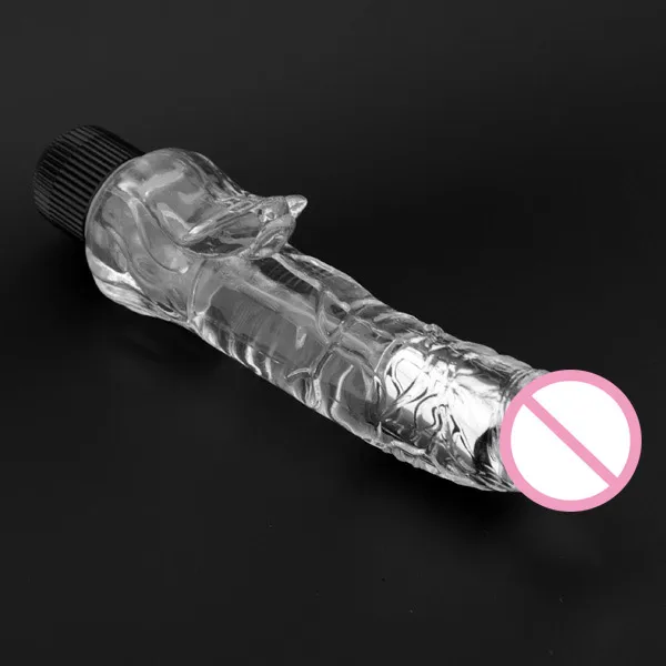 Superior Jelly Dildo, Crystal Vibrating Penis, Waterproof Multi Speed Dildo Vibrator, Big Dildo Realistic, Sex Toys Sex Products