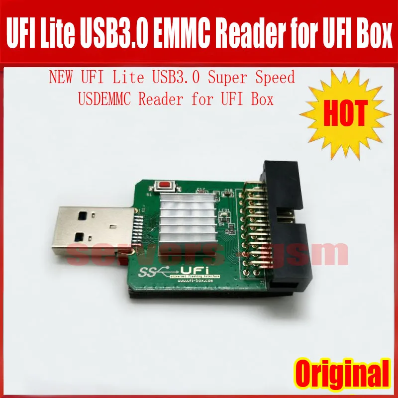 Новинка 2020 оригинальный считыватель UFI Lite USB3.0 Super Speed USD / EMMC для Box|Детали устройств