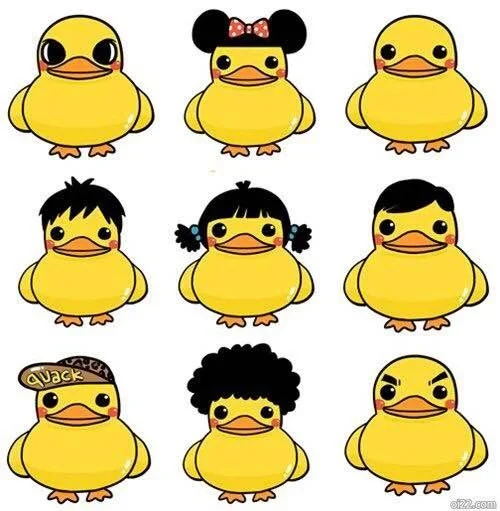 

9Pcs Yellow Duck Cutting Dies Scrapbooking Die For DIY Paper Card