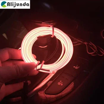 

3M car design DIY EL cold line flexible decoration mold Romantic atmosphere Light Trim strips for Infiniti FX-series Q-series