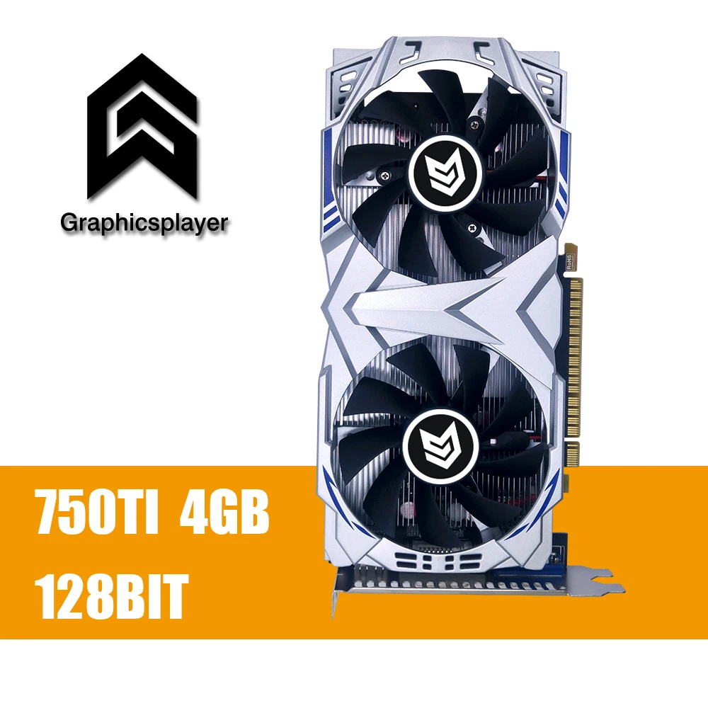 Видеокарта GTX 750TI 4096 МБ/4 ГБ 128 бит GDDR5 Placa de графическая видеокарта для NVIDIA Geforce PC VGA |