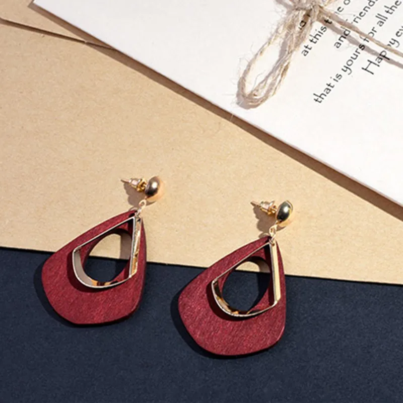 Женские винтажные серьги E0368 3 цвета|earrings fashion|earrings forearrings for women |