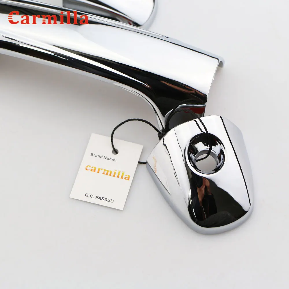 Car ABS Chrome Door Handle Protection Handles Cover for Toyota Innova Hilux Revo Rav4 Fortuner Ki Jang Innova Ycsunz