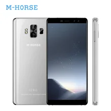 M-Cheval Pur 1 4G LTE 5.7 Pouce 18:9 Plein Écran MTK6737 Quad Core 3 GB + 32 GB D’empreintes Digitales Android 7.0 Smartphone 4380 mAh Téléphone Portable