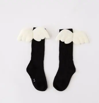 Children socks cotton socks 100% wings sew-on cotton baby