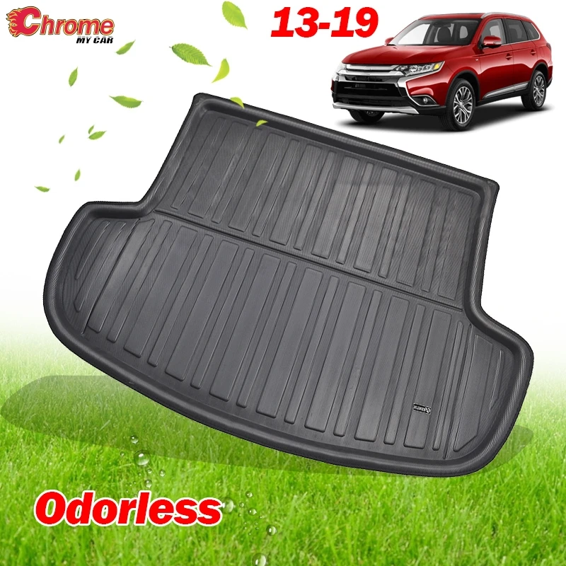 

For Mitsubishi Outlander 2014 2016 2017 2018 2019 2020 Boot Mat Rear Trunk Liner Cargo Floor Carpet Guard Protector Accessories
