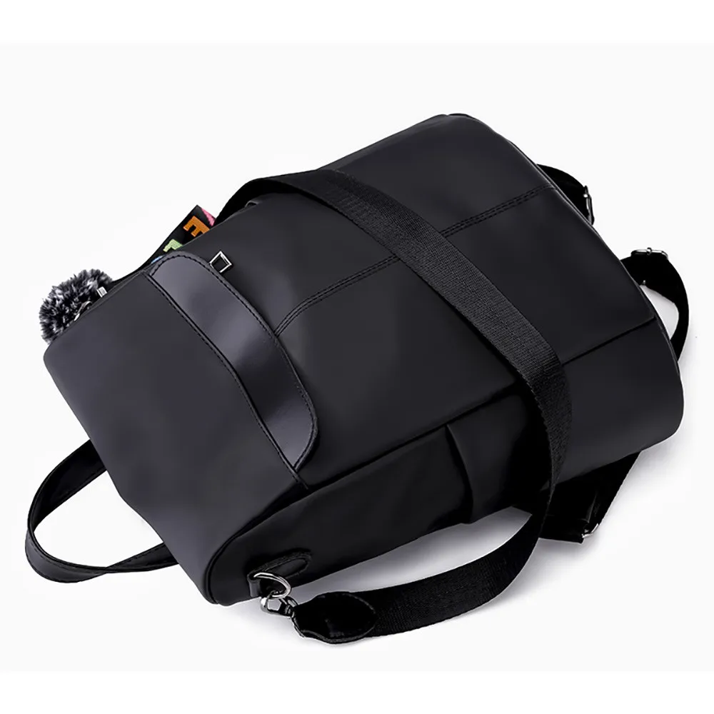 Женская трендовая дикая оксфордская ткань, внутренняя сумка карман на молнии, Большая вместительная сумка через плечо, дорожный рюкзак на молнии