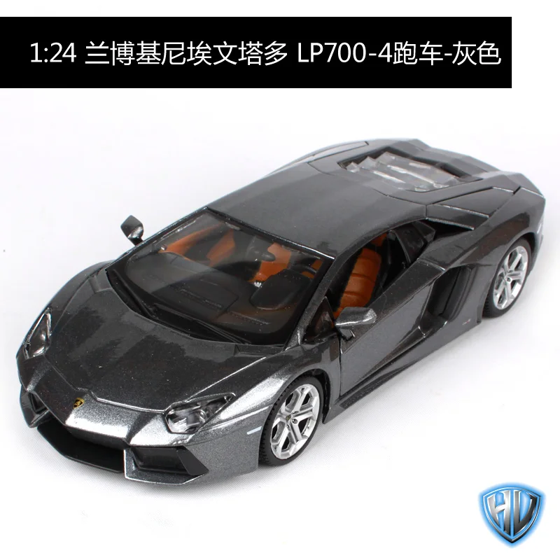 Maisto 1/24 Lamborghinii Reventon летучая мышь Gallardo металлическая литая модель автомобиля Simulatio Коллекционное издание детские игрушки Рождественский подарок - Цвет: 31210-Gray