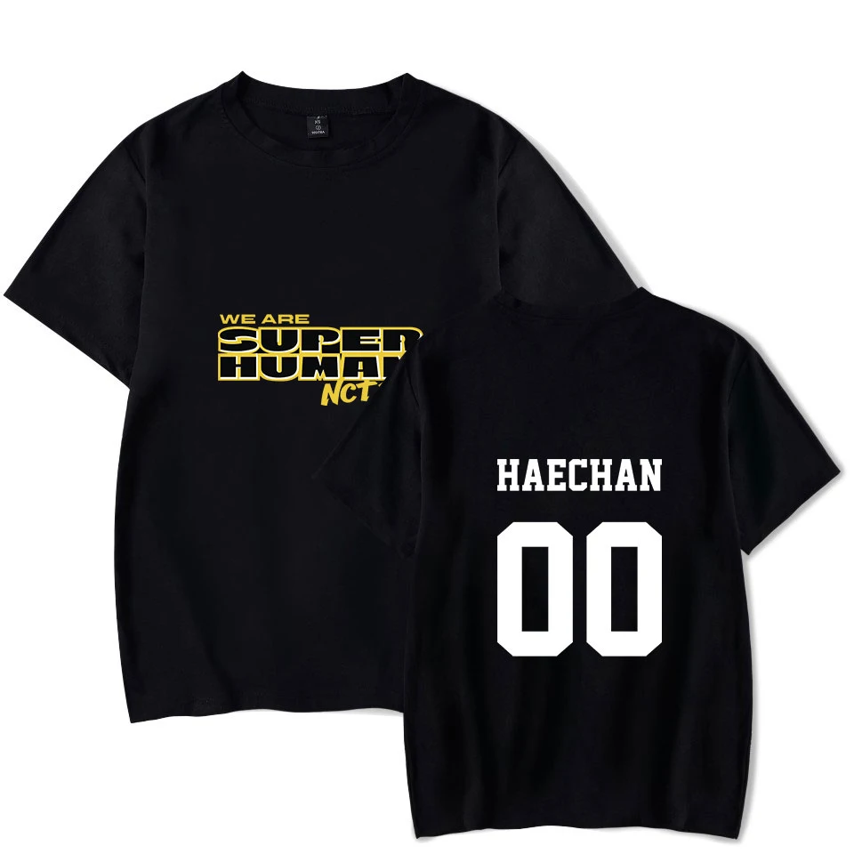 Новинка 127 футболка NCT WE ARE SUPERHUMAN Kpop для женщин и мужчин модная летняя отдыха с
