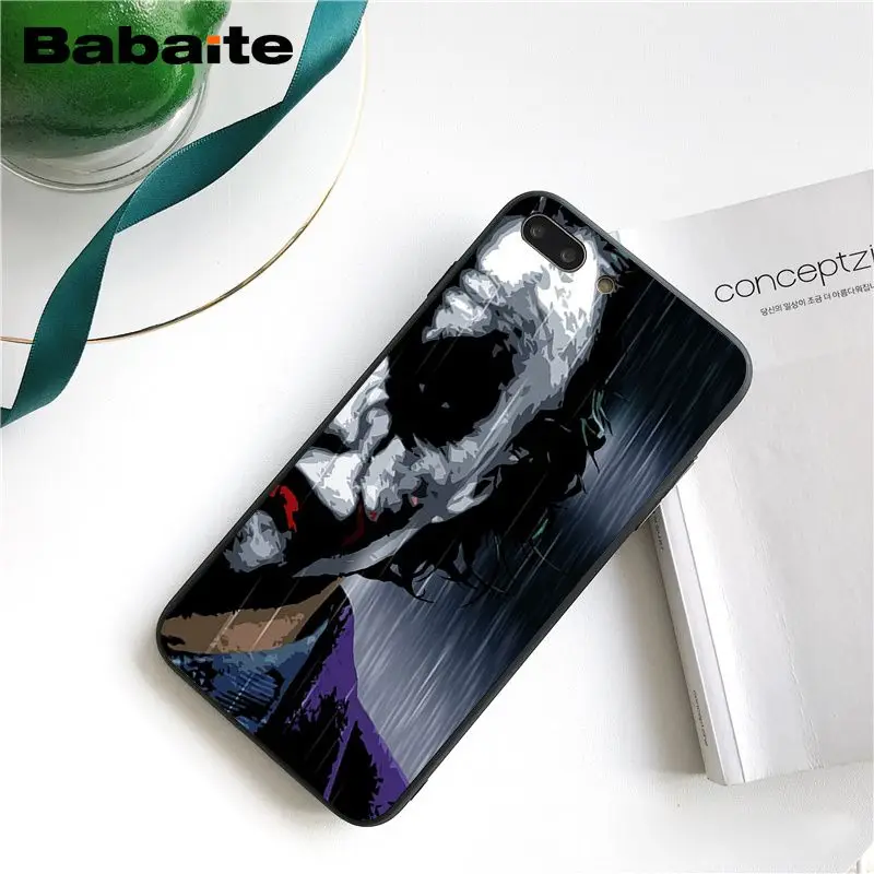 Babaite Смешной клоун, Бэтмен Джокер чехол для телефона чехол для iphone 11 Pro 11Pro Max 8 7 6 6S Plus X XS MAX 5 5S SE XR - Цвет: A7