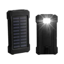 Wopow Solar Power bank 30000mAh poverbank portable usb solar charger external battery backup powerbank 30000 mah
