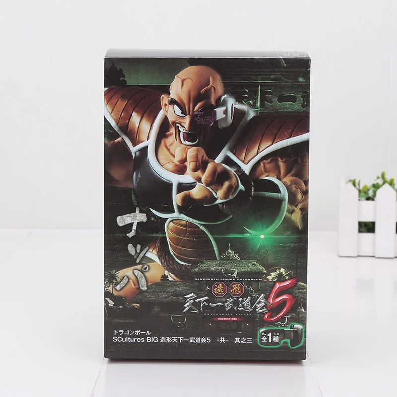 15 см DXF Dragon Ball Z Super Saiyan Raditz наппа Dragon Ball DBZ скульптуры ПВХ фигурка модель игрушки - Цвет: Nappa in box