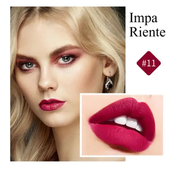 CHOICE Matte Liquid Lipstick Waterproof Long-lasting Gloss Velvet Pigment Lip Makeup Cosmetic Available
