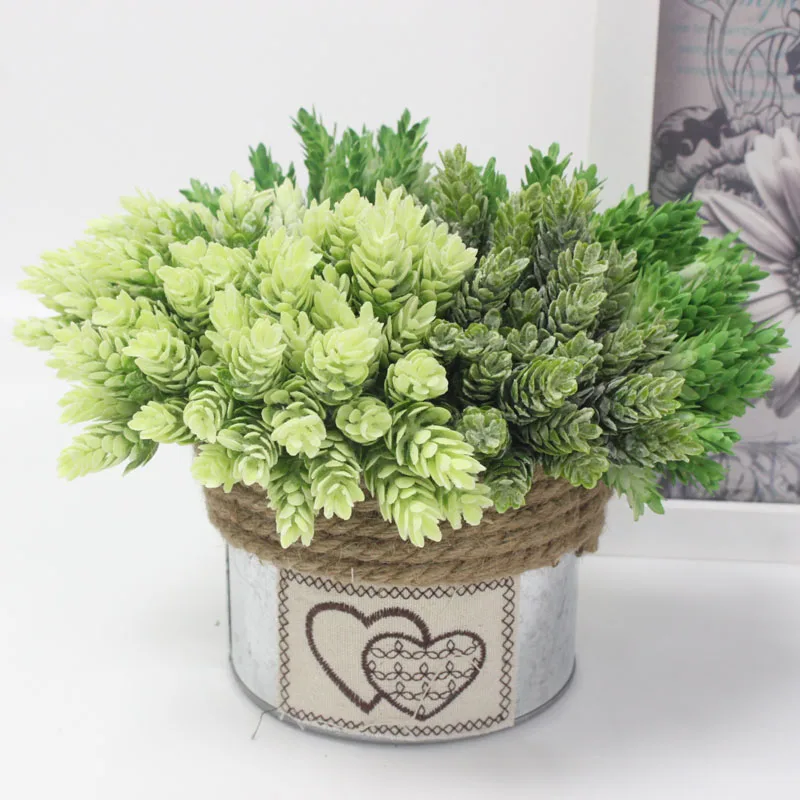 

Simulation Green Plant Pineapple Grass Decoration Artificial Flower Plants for Home table Decorative