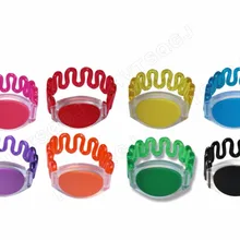 500 шт оптом дешевые индивидуальные 13,56 МГц NFC HF RFID браслеты