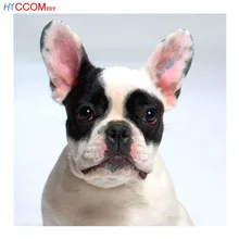 Полная дрель Diy на заказ бриллиант картина мультфильм Французский бульдог вышивка крестиком детские украшения ручной работы Рождество