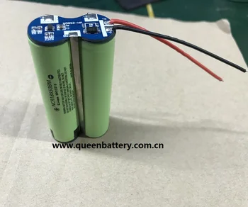 

2S1P 18650 bm li-ion battery pack 18650bm 3200mah with pcb(1-2A) 7.2v