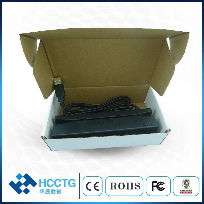 Portable RS232 Function Of Slot 1D Price Swipe Card Barcode Reader HCC-710