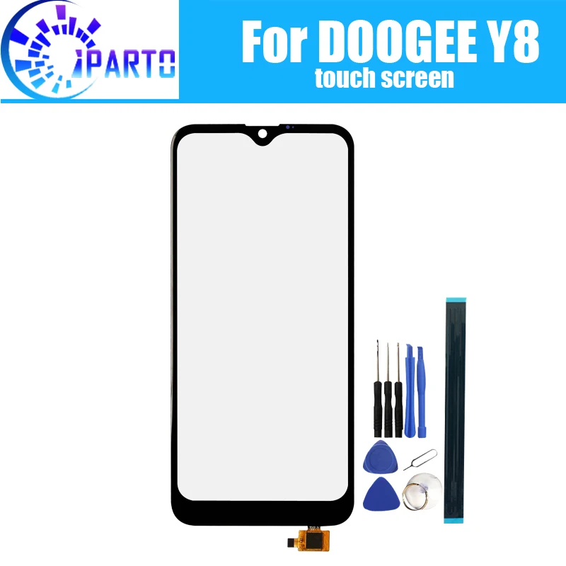 6 1 дюймовое стекло для сенсорного экрана Doogee Y8 100% гарантия оригинальный