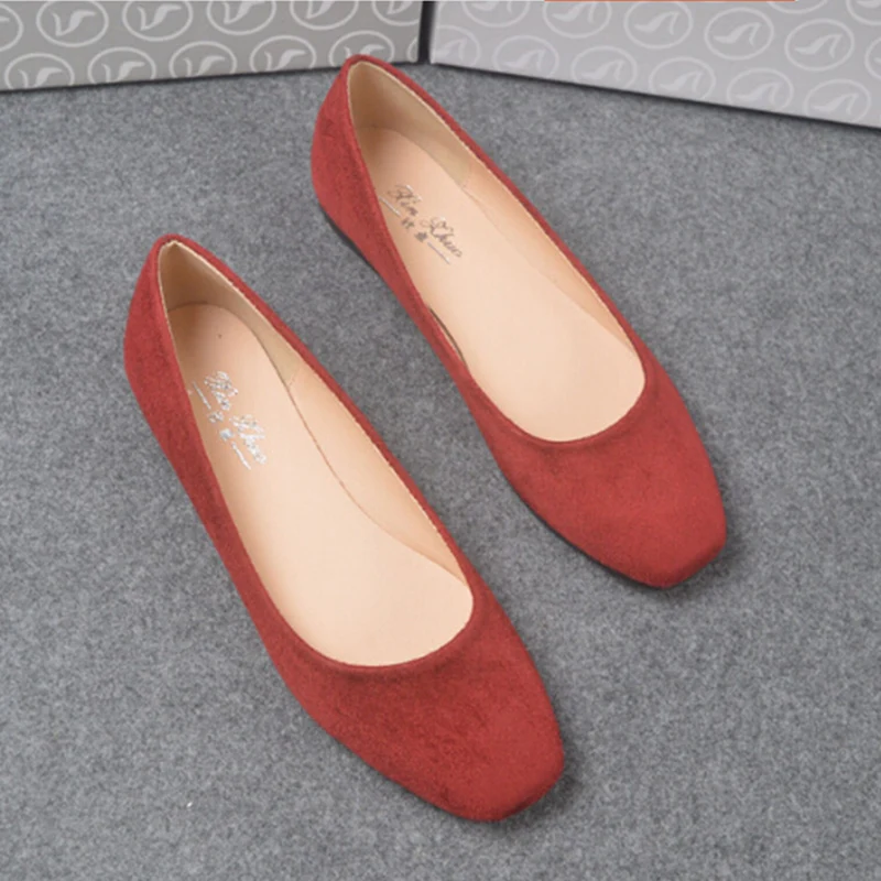 봄 여름 여성 신발 발레 플랫 여성 플랫 신발 여성 발레리나 블랙 대형 Size31-44 캐주얼 신발 zapato 여성 Loafe