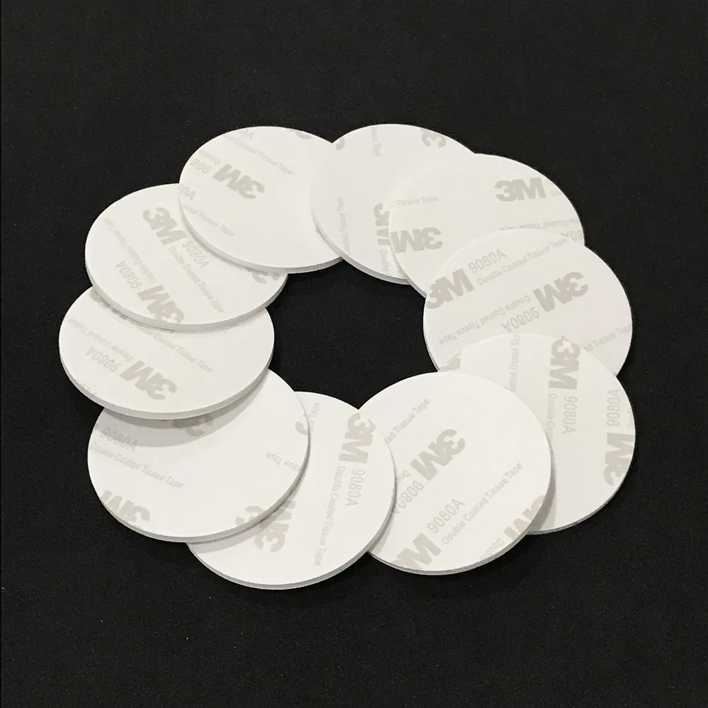 3M Strong Double Sided Adhesive Acrylic Car Emblem Sticker Roof For Gopro Vehicles Foam Round Two Sides Mounting Sticky (2)