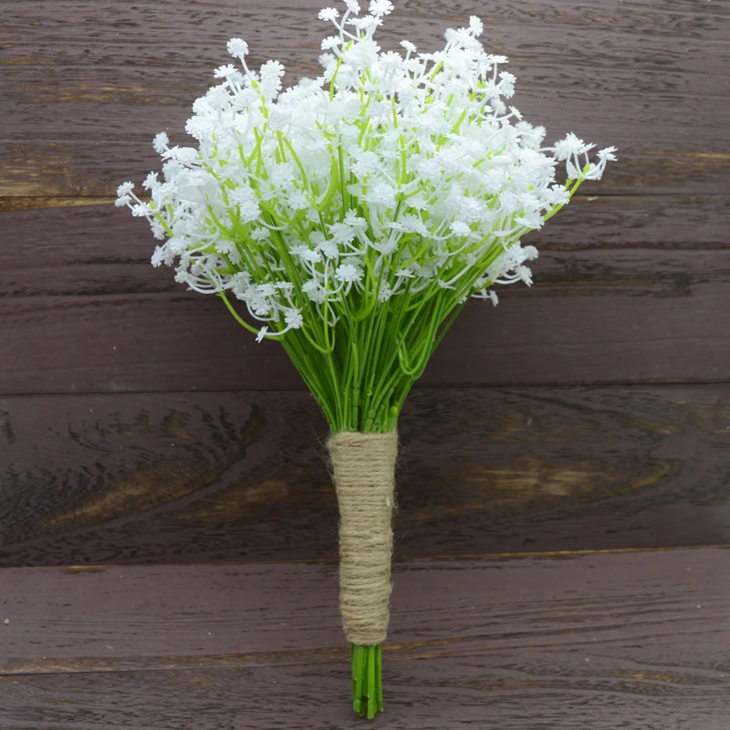 gypsophila bridesmaids bouquet