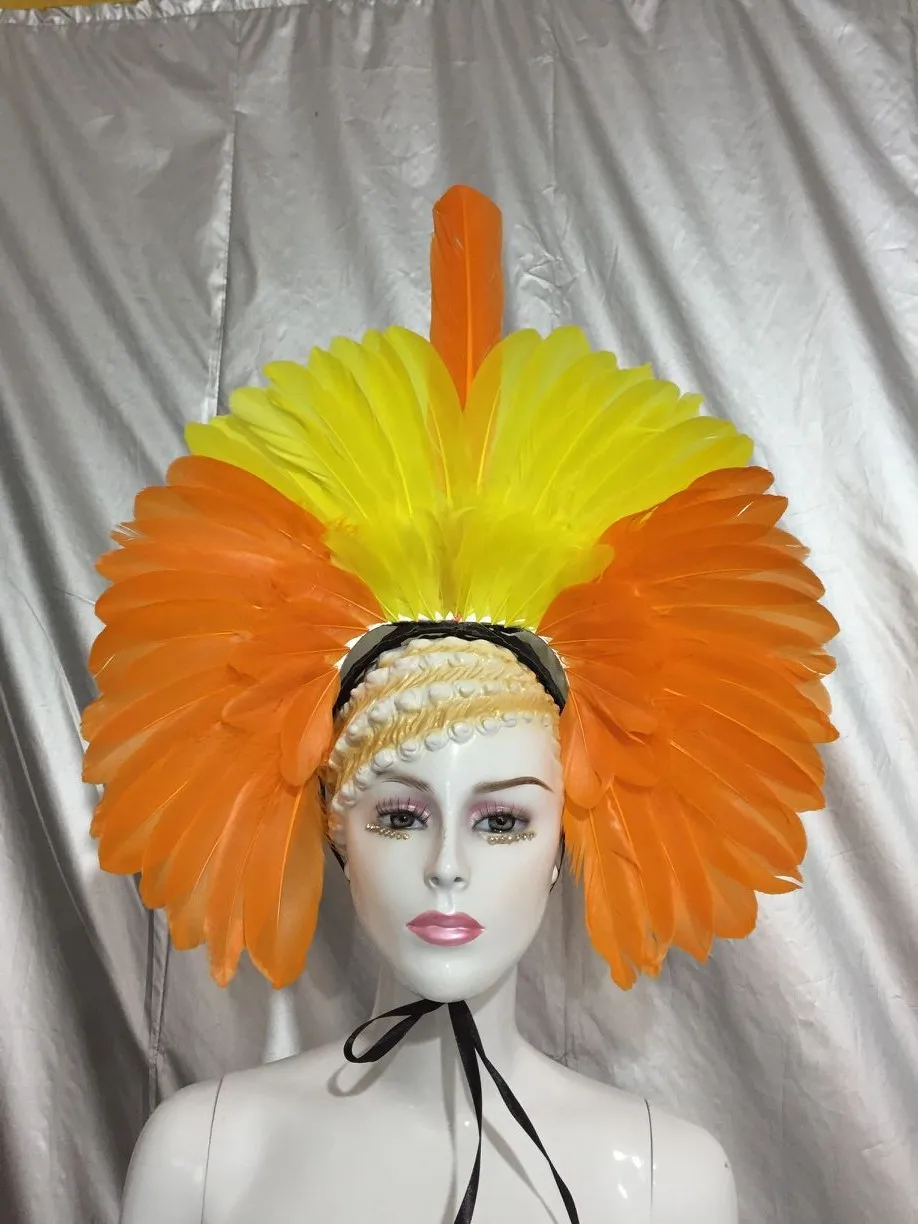 Brazil Rio Spanish Cuba Santiago Havana Venice Dionysia carnival Float Mask dress masque ball costume samba plumage plume Headd